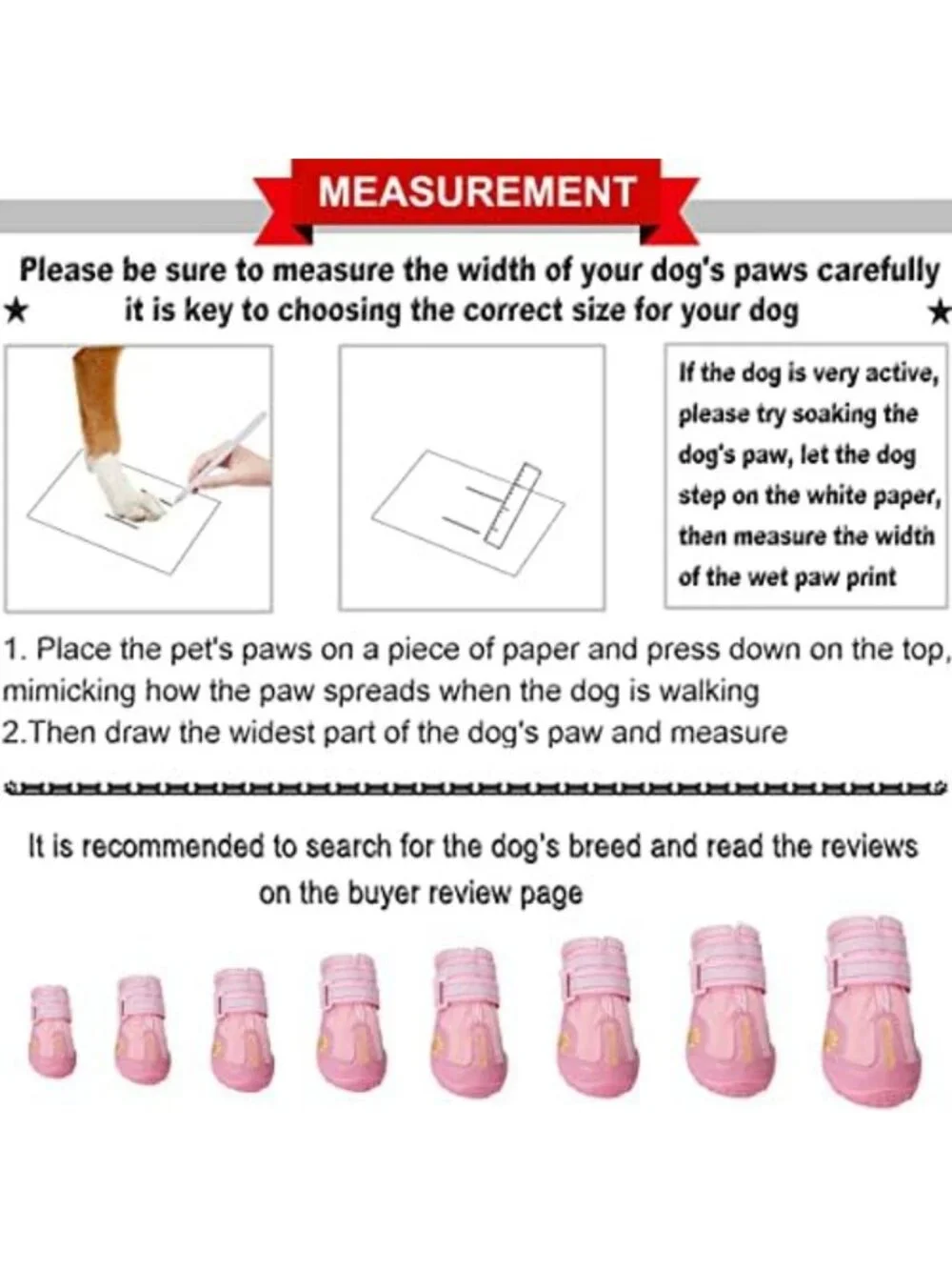 Durable Dog Shoes for Hot Pavement & Winter Snow - Waterproof Paw Protectors